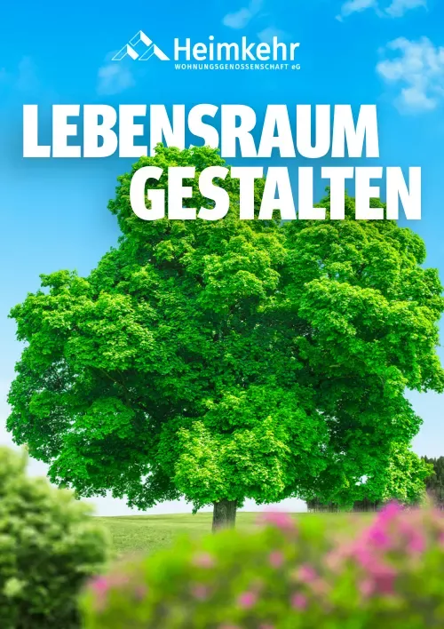 Titelbild Geschäftsbericht 2022 Lebensraum gestalten