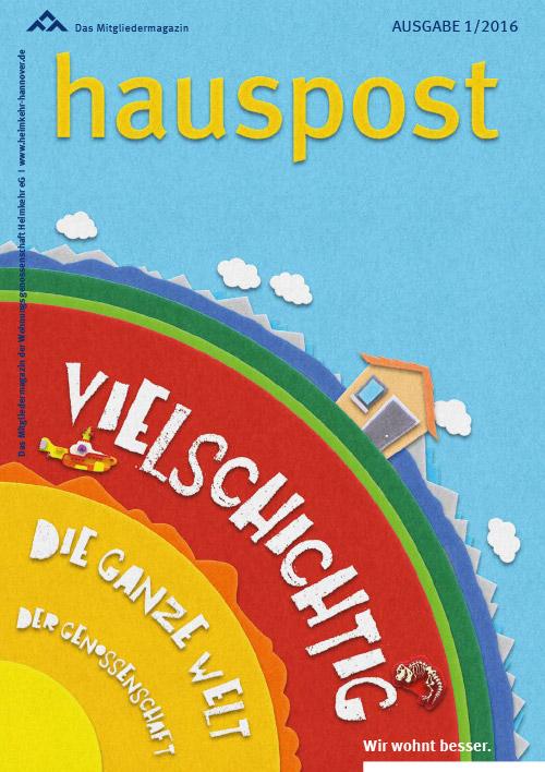 Titelbild 01/2016 Vielschichtig. Die ganze Welt der Genossenschaft