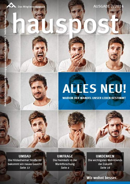 Titelbild 02/2014 Warum der Wandel unser Leben bestimmt