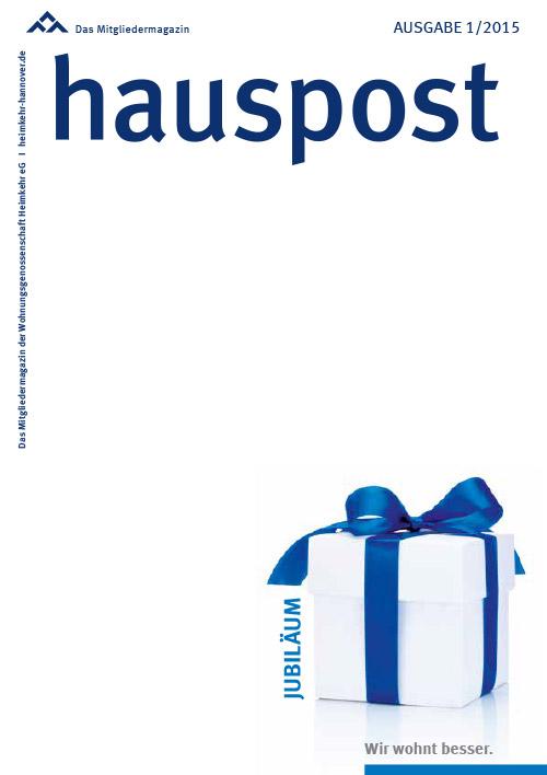 Titelbild 01/2015 Jubiläum