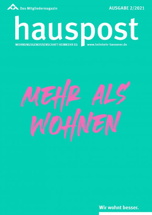 Titelbild 02/2021 Mehr als wohnen